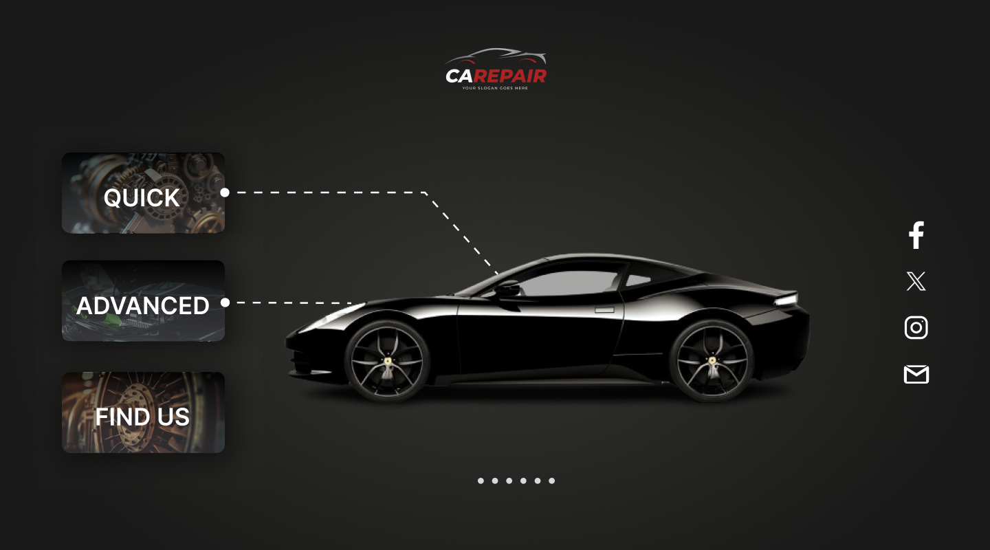 Car Repair Landing Page